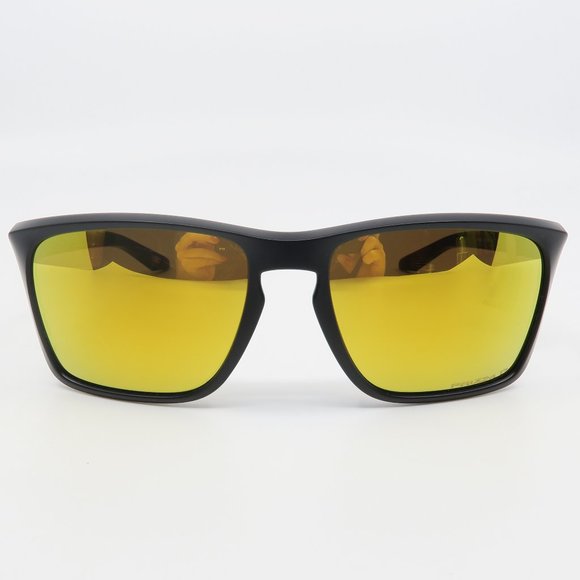 OO9448-1557 Oakley Matte Black SYLAS Polarized Sunglasses with case - Picture 2 of 6